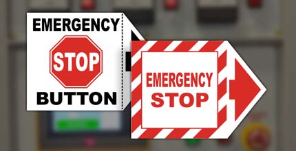 Emergency Stop Labels