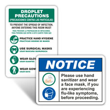 Medical PPE Signs