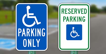 Details about   Disable Parking sign HSE DDA act health & safety DDA10 20 x 30cm x 3mm PVC 