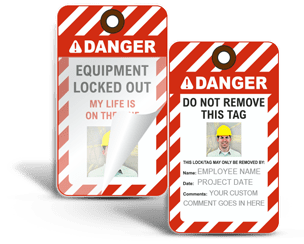Lockout Tags with Photos
