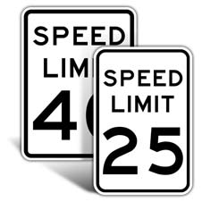 Speed Limit Signs