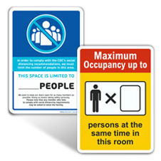 Occupancy Signs