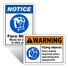 Face Shield Signs