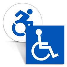 Handicap Accessible Labels