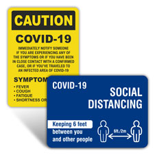 All COVID-19 Signs