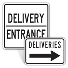Truck and Delivery Signs
