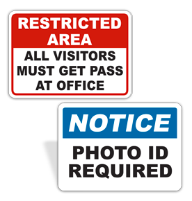 Show ID Signs