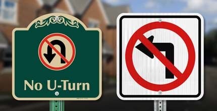 Turn Signs
