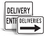 Truck Delivery Signs