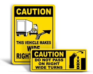 Truck Safety Labels