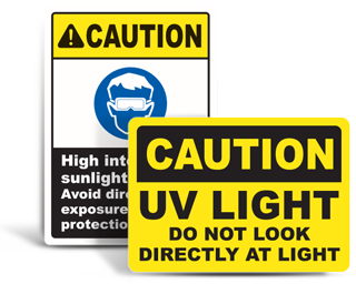 UV Warning Signs