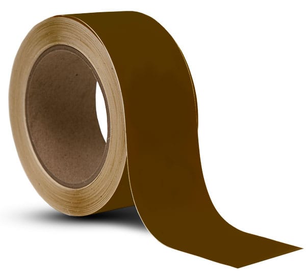 Brown Vinyl Floor Marking Tape - Claim Your 10% Discount