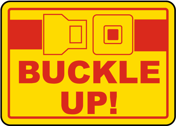 Buckle Up Label