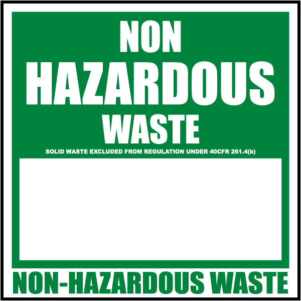 thumbnail image 2 of Hazardous Waste Label With Handle With Care, 4"x6", 25 Pack 2 of 11