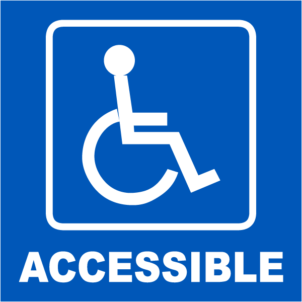 Accessible Label T4322 - by SafetySign.com