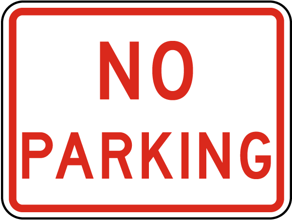 No Parking Anytime Safety Sign Made In USA aluminum Free Shipping security NP26
