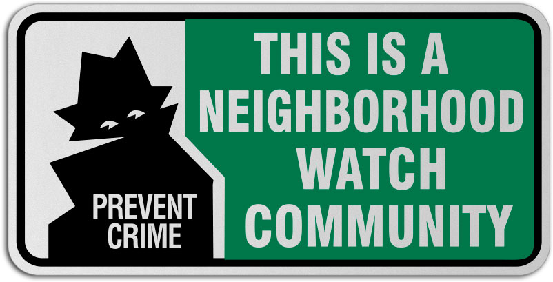 Neighborhood Watch Community Sign - W5492