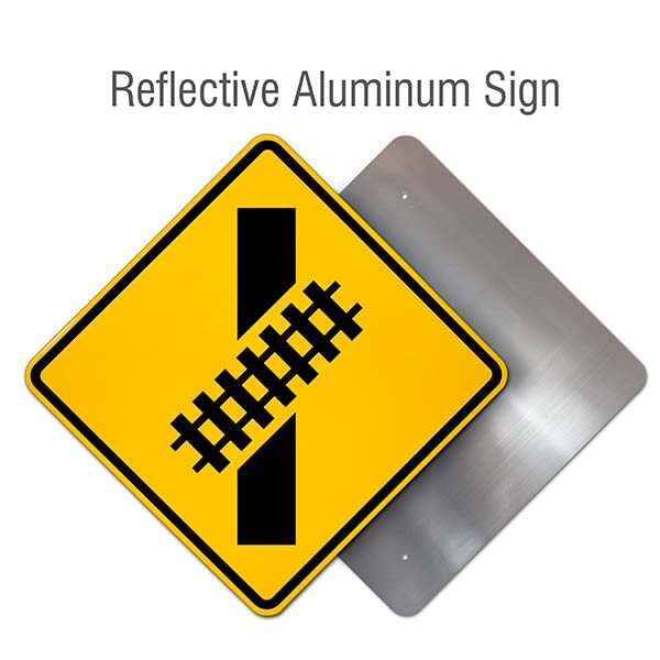 Shop for MUTCD Railroad Crossing Aluminum Sign (HIP Reflective