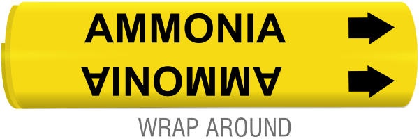 Ammonia Pipe Marker