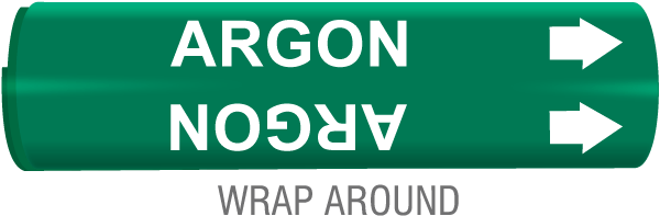 Argon Pipe Marker