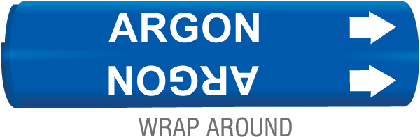 Argon Pipe Marker