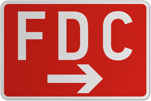 FDC (Right Arrow) Sign