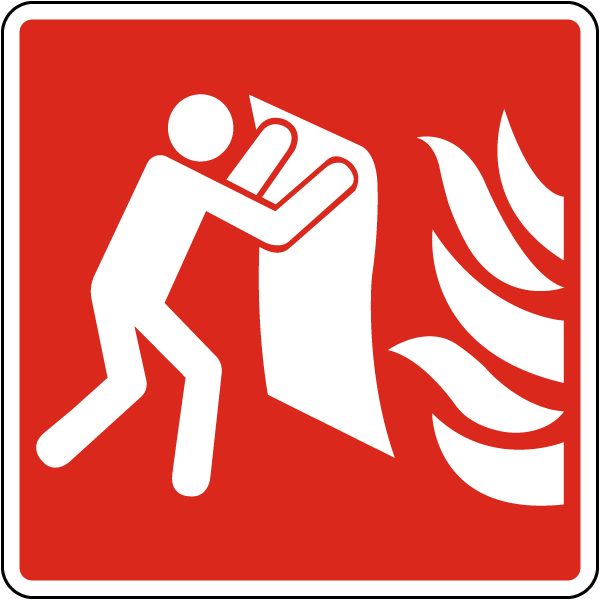 Fire Blanket Sign