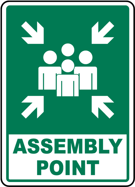 Assembly Point Sign