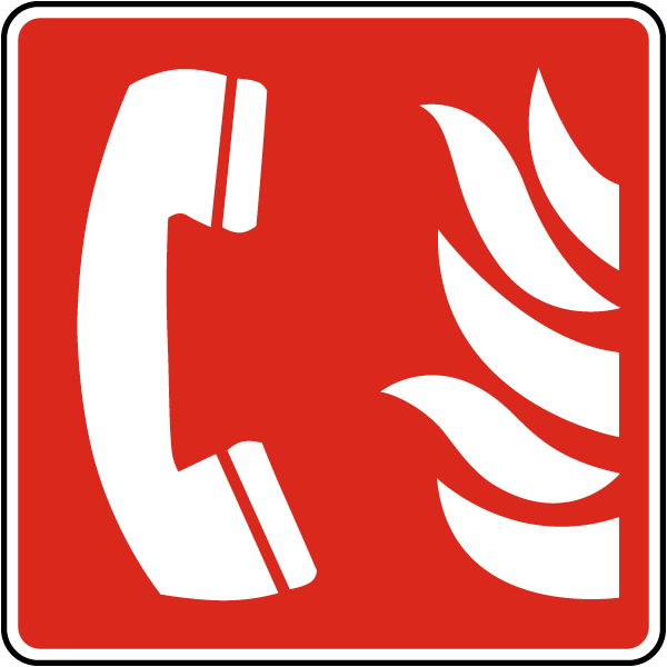 Emergency Telephone Sign