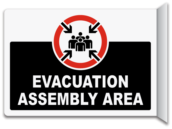 Refuge Point 2-Way Sign