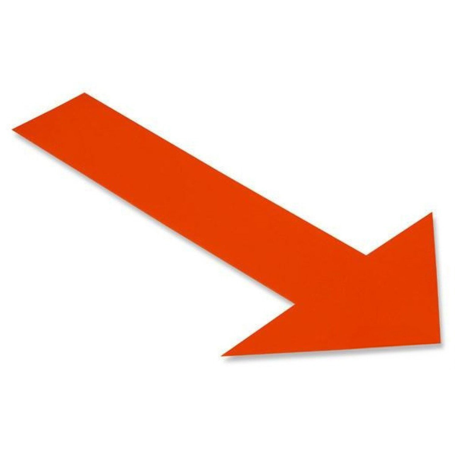 Mighty Line Orange Arrow Floor Marking Shape