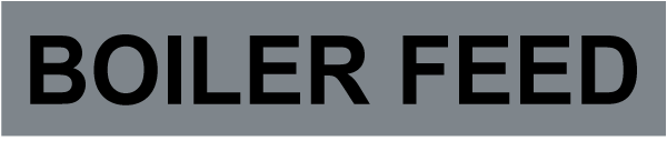 Boiler Feed Self-Adhesive Pipe Marker