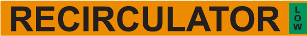 Recirculator / Low Component Label
