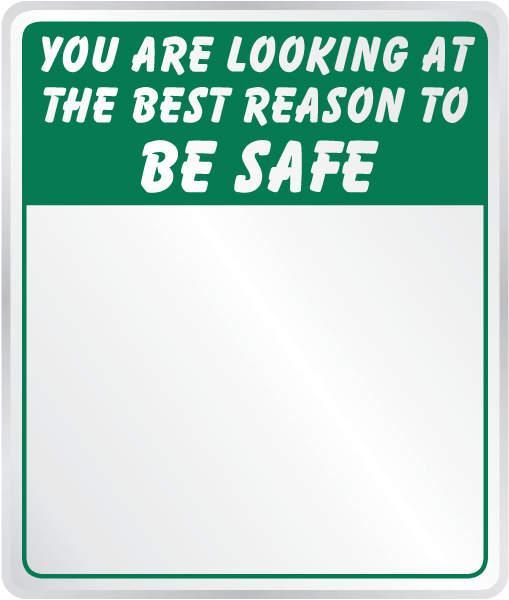 Best Reason To Be Safe Mirror