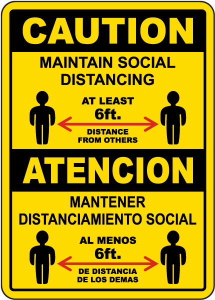 1 METRE SOCIAL  DISTANCE Shop SIGN Vinyl Square Sticker SOCIAL DISTANCING 
