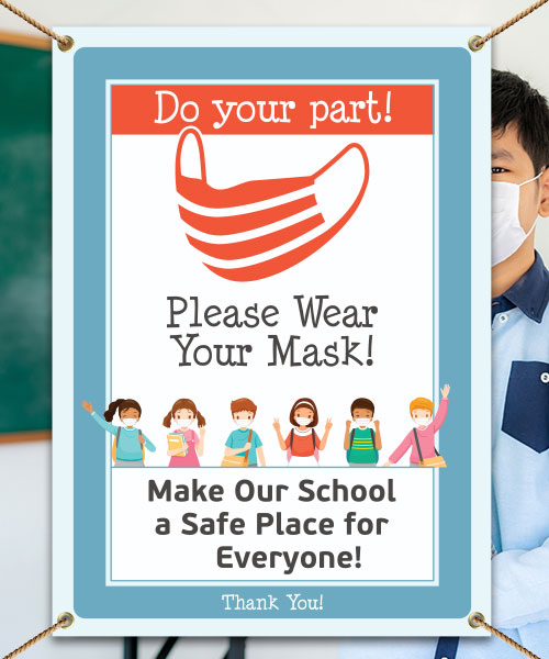 Do Your Part! Wear Your Mask Banner