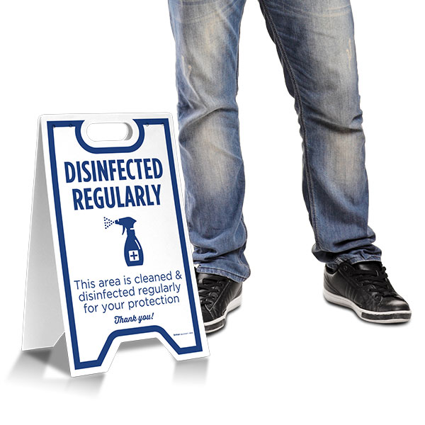 Disinfected Regularly Floor Stand