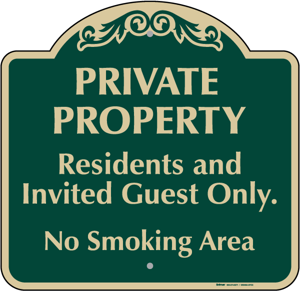 Residents And Invited Guest Sign