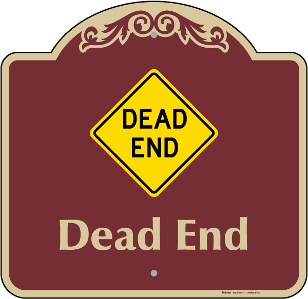 Dead End Sign