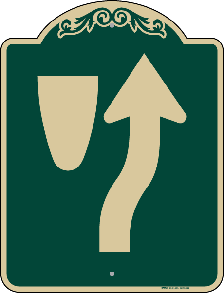 Keep Right Sign