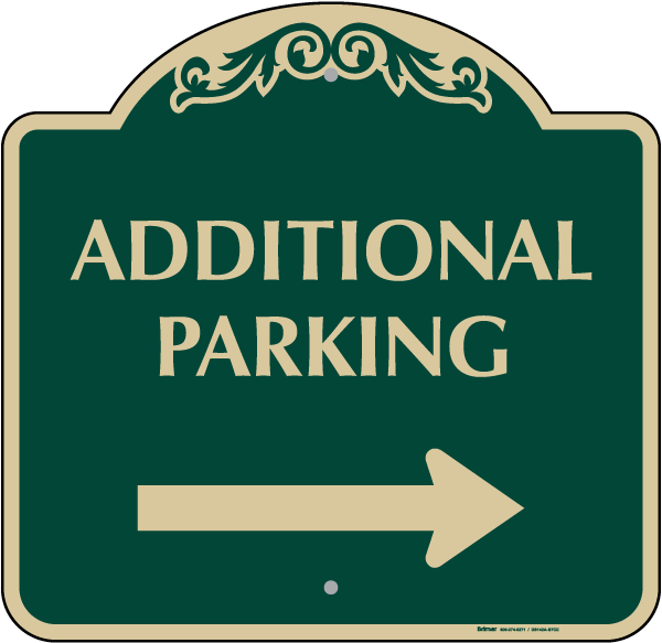 Additional Parking (Right Arrow)