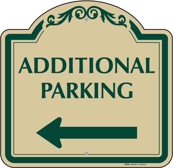 Additional Parking (Left Arrow)