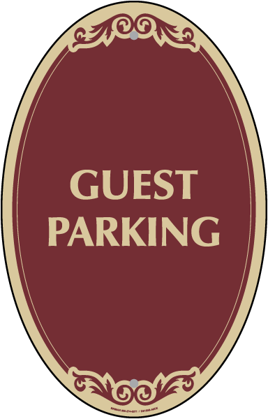 Guest Parking Sign