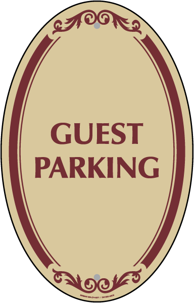 Guest Parking Sign