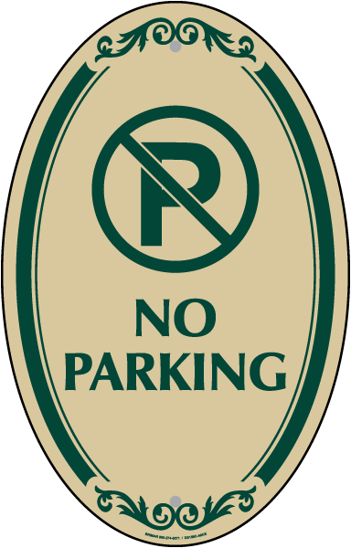 No Parking Sign