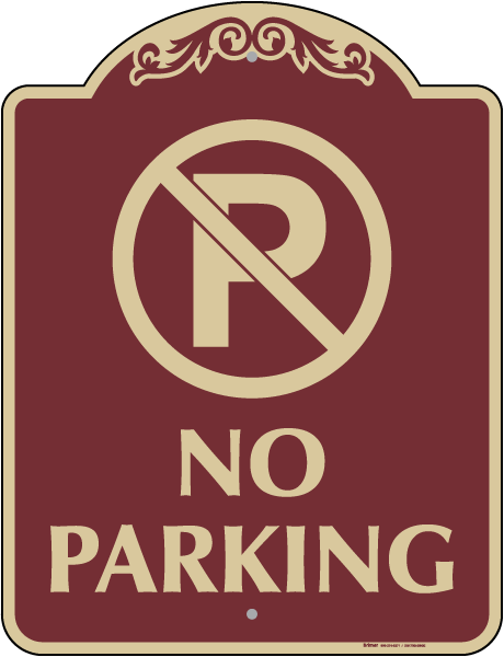 No Parking Sign