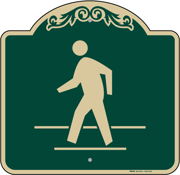 Pedestrian Crossing Sign