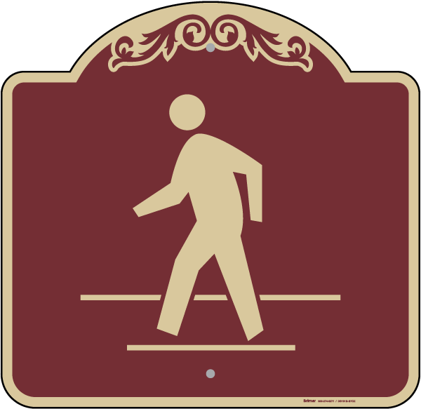 Pedestrian Crossing Sign