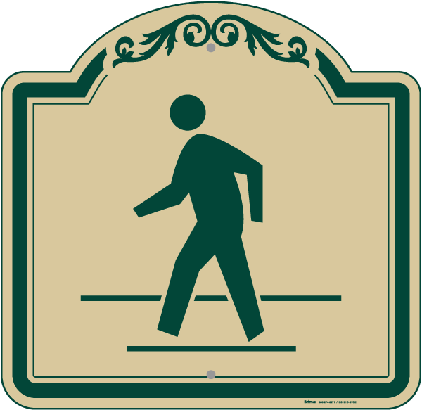 Pedestrian Crossing Sign