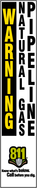 Warning Natural Gas Label